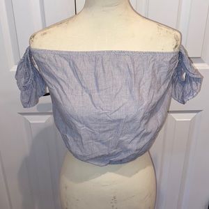 Brandy Melville off the shoulder blouse